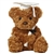 Wagner the Stuffed Bear with White Graduation Cap by Aurora