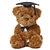 Wagner the Stuffed Bear with Black Graduation Cap by Aurora
