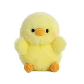 Chickadee the Chick Stuffed Animal 5 Inch Rolly Pet by Aurora