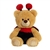 Teddy Bear with Ladybug Wings and Antennae by Aurora
