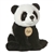 Realistic Stuffed Panda Bear 5 Inch Plush by Aurora