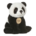 Realistic Stuffed Panda Bear 5 Inch Plush by Aurora