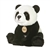 Realistic Stuffed Panda 7 Inch Sitting Miyoni Plush by Aurora