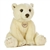 Realistic Stuffed Polar Bear 9 Inch Plush Bear By Aurora