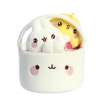 Molang Plush Bunny and Chick Easter Basket by Aurora