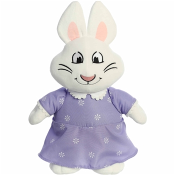 Ruby the Stuffed White Rabbit in Pajamas Max and Ruby Plush by Aurora