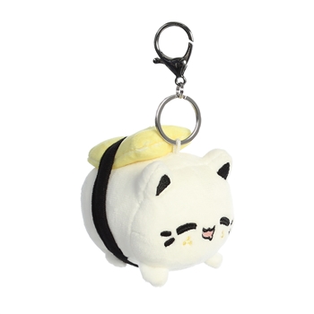 Clip-On Tamago Sushi Stuffed Cat Meowchi by Aurora