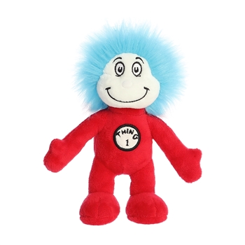 Dr. Seuss Poseable Plush 7 Inch Thing 1 Armature by Aurora