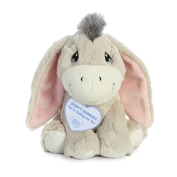 Precious Moments Dusty Donkey Stuffed Animal by Aurora