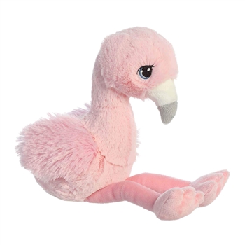 Precious Moments Flora Flamingo Stuffed Animal by Aurora