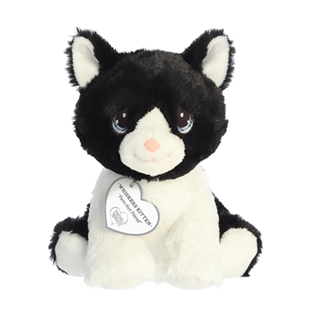 Precious Moments Whiskers Kitten Stuffed Animal Cat by Aurora
