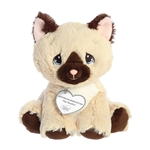 Precious Moments Jaspurr Siamese Kitten Stuffed Animal Cat by Aurora