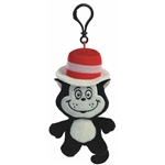 Dr. Seuss Cat in the Hat Clip-On Stuffed Animal by Aurora