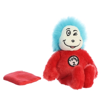 Dr. Seuss Thing 2 Magnetic Shoulderkins Plush by Aurora