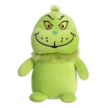 Dr. Seuss Stuffed Grinch 9.5 Inch Squishy Plush by Aurora