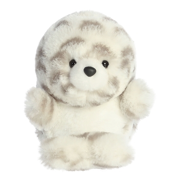 Hadley the Stuffed Harbor Seal 5 Inch Rolly Pet by Aurora
