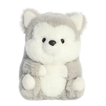 Hampshire the Stuffed Husky 5 Inch Rolly Pet Dog by Aurora