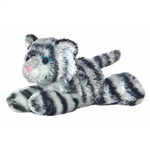 Shazam the Plush White Tiger Mini Flopsie By Aurora