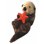 Otto the Stuffed Otter Mini Flopsie by Aurora