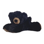 Sullivan the Stuffed Black Bear Cub Mini Flopsie by Aurora