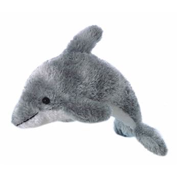 Dorsey the Stuffed Dolphin Mini Flopsie by Aurora