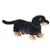 Vienna the Stuffed Dachshund Dog Mini Flopsie by Aurora