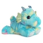 Sprinkles the Small Stuffed Blue Dragon Bright Fancies by Aurora