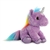 Electra the Stuffed Purple Unicorn with Purple Hooves by Aurora
