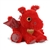 Sizzle the Red Stuffed Dragon Big Eyed Sparkle Tales Plush by Aurora