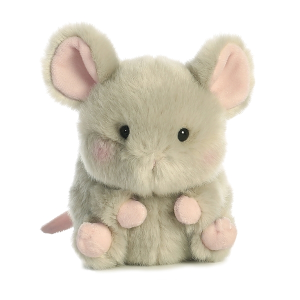 Frisk the Mouse Stuffed Animal 5 Inch Rolly Pet, Aurora