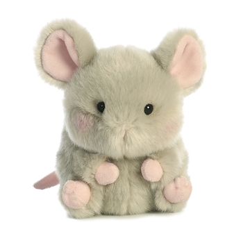 Frisk the Mouse Stuffed Animal 5 Inch Rolly Pet by Aurora