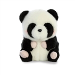 Precious the Panda Stuffed Animal 5 Inch Rolly Pet by Aurora