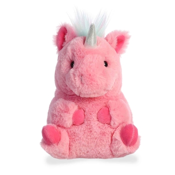 Dazzle the Stuffed Unicorn Rolly 7 Inch Pet Plush by Aurora