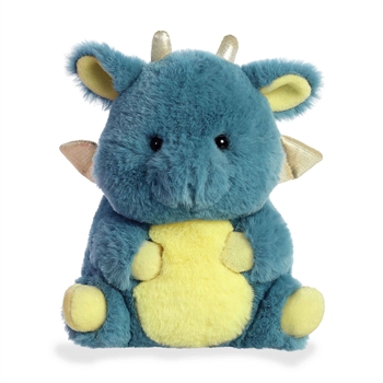 Egan the Stuffed Dragon 7 Inch Rolly Pet Plush by Aurora