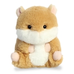 Frolic the Stuffed Hamster 5 Inch Rolly Pet Plush by Aurora