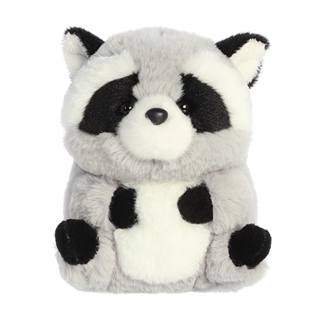 Ripley the Stuffed Raccoon 5 Inch Rolly Pet by Aurora