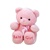 10 Inch Plush Pink Baby Girl Teddy Bear By Ebba