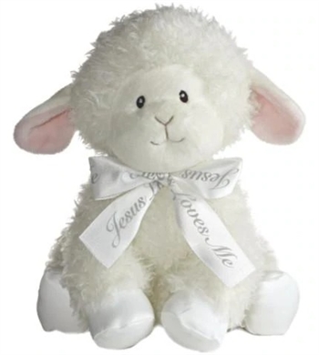 Blessings the Baby Safe Musical Lamb with Sound by Ebba