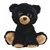 Barnam The Plush Black Bear Dreamy Eyes Stuffed Animal By Aurora