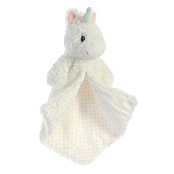 Isabella the White Unicorn Luvster Baby Blanket by Aurora