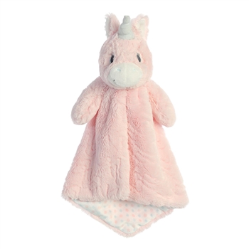 Aria the Pink Unicorn Luvster Baby Blanket by Ebba