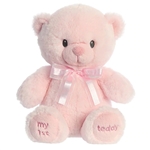 Small Pink My First Teddy Bear by Ebba