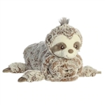 Sammie the Sloth Roll Up Baby Blanket by Ebba