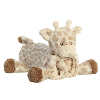 Loppy the Giraffe Roll Up Baby Blanket by Ebba