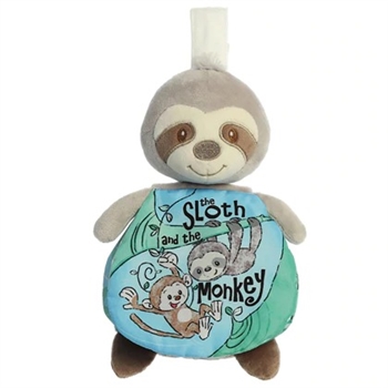 The Sloth and the Monkey Story Pals Soft Book by Ebba