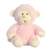 Chimpy the Baby Safe Pink Stuffed Monkey by Ebba