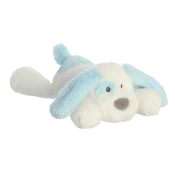 Scruff the Baby Safe Blue Floppy Puppy Stuffed Animal by Ebba