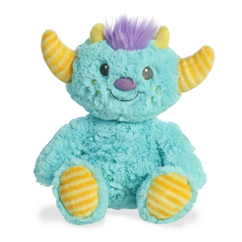 Kazu the Baby Safe Plush Blue Monster by Ebba