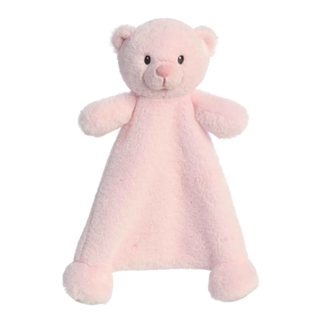Pink My First Teddy Baby Safe Luveez by Ebba