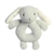 Dewey Dusk Plush Bunny Baby Rattle by Ebba